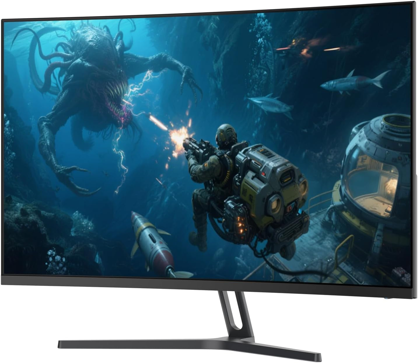 32 Inch Curved Gaming Monitor - 240Hz, Full HD 1920X1080P, 1Ms MPRT, Adaptive-Sync, 3500:1 Contrast, DCI-P3 90%, Srgb 125%, HDR, VA 1500R, VESA 100X100Mm, HDMI2.0&DP1.4 - AMZG32C1F