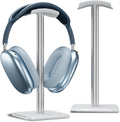 Headphones Stand [Weighted Base & Taller Height] Headset Holder Stand, Universal Headset Desk Hook for All Gaming Headset/Desktop Earphones, Silver