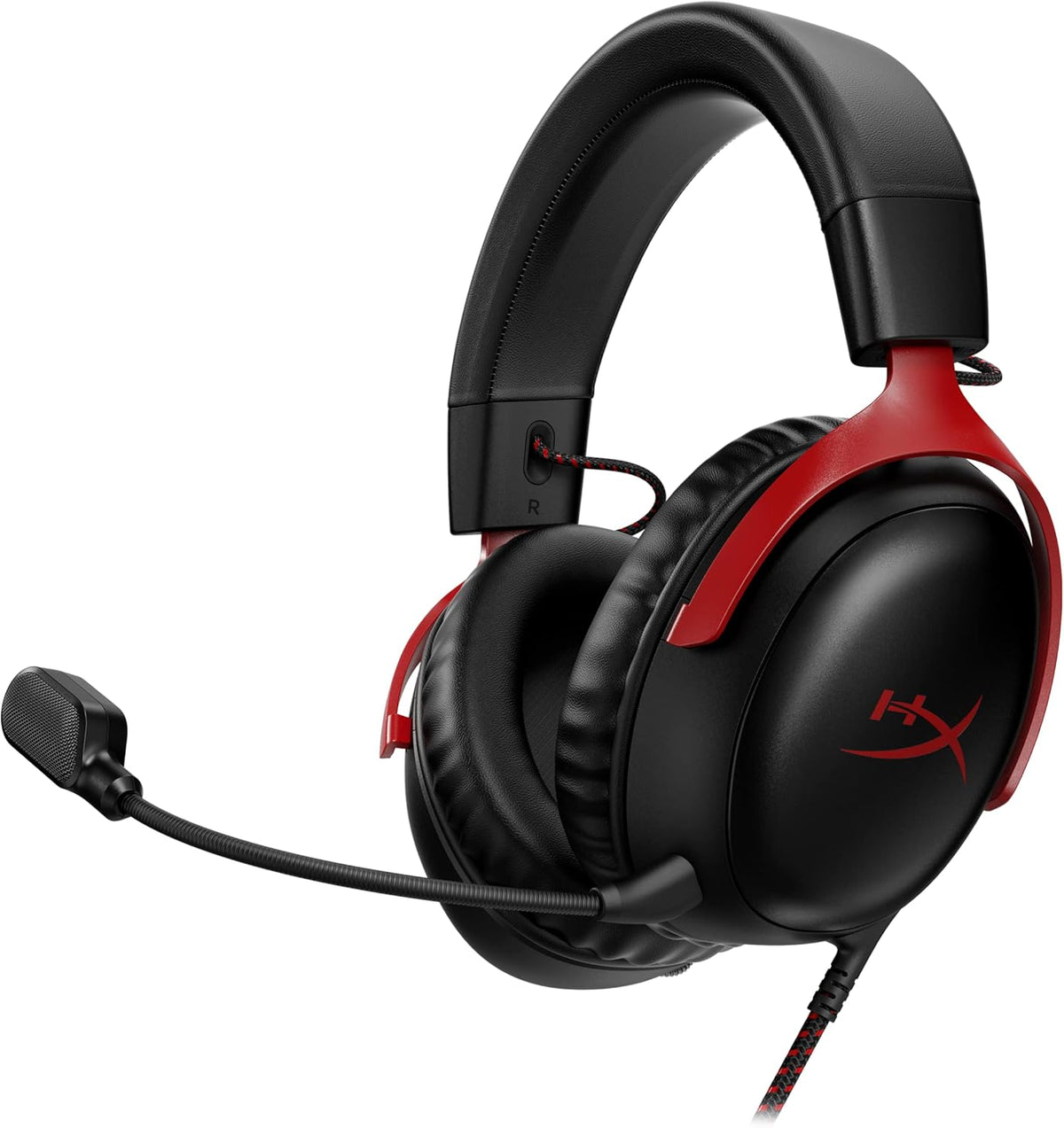 Cloud III – Wired Gaming Headset, Black-Red