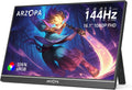 16.1" 144Hz Portable Gaming Monitor 106% Srgb FHD HDR 144Hz Gaming Monitor, Ultra Slim - Eye Protection-External Second Screen for Laptop/Pc/Mac/Ps3/4/5/Xbox - Z1FC