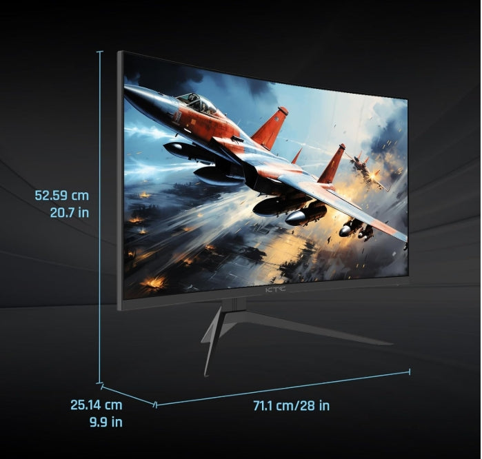 32 Inch Curved Gaming Monitor, Full HD 1080P@240Hz Monitor, VA 1500R, 1Ms, Adaptive Sync, HDR10, HDMI 2.0 / DP1.4, 125% Srgb, VESA, Compatible with Desktop, Laptop, PS5, Xbox, Switch and More