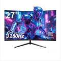 27 Inch 280Hz Curved Gaming Monitor, Full HD 1080P 1800R Frameless Computer Monitor, 1Ms GTG with Freesync, Low Motion Blur, Eye Care, VESA, Displayport, HDMI, Black