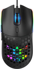 Gaming Mouse  RAIJIN II Computer Mouse 12,800 DPI 16.8 Million Colour 30G Programmable Buttons Macro Software Ergonomic Wired Mouse for PC Laptop Apple Mac Windows 11